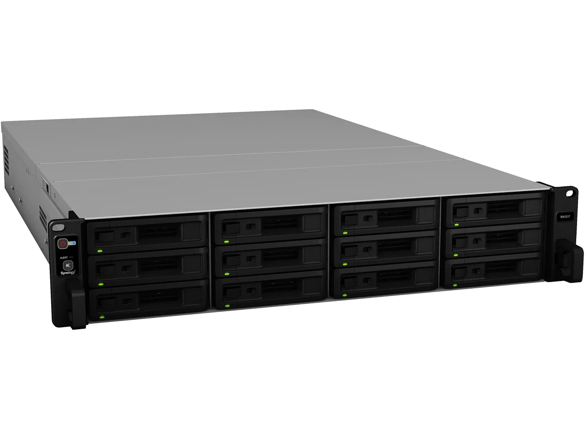 Synology Inc. Synology RX1217 12-bay rackmount NAS (diskless) — product photo