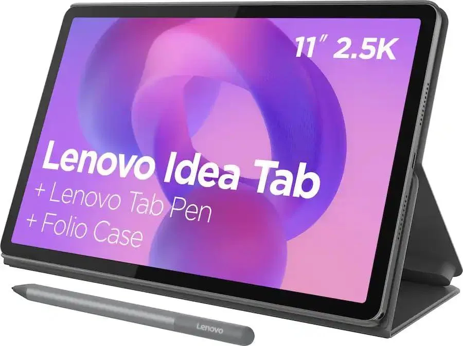 Lenovo Lenovo Idea Tab 11" 8GB 128GB Luna Grey Pen Folio — product photo