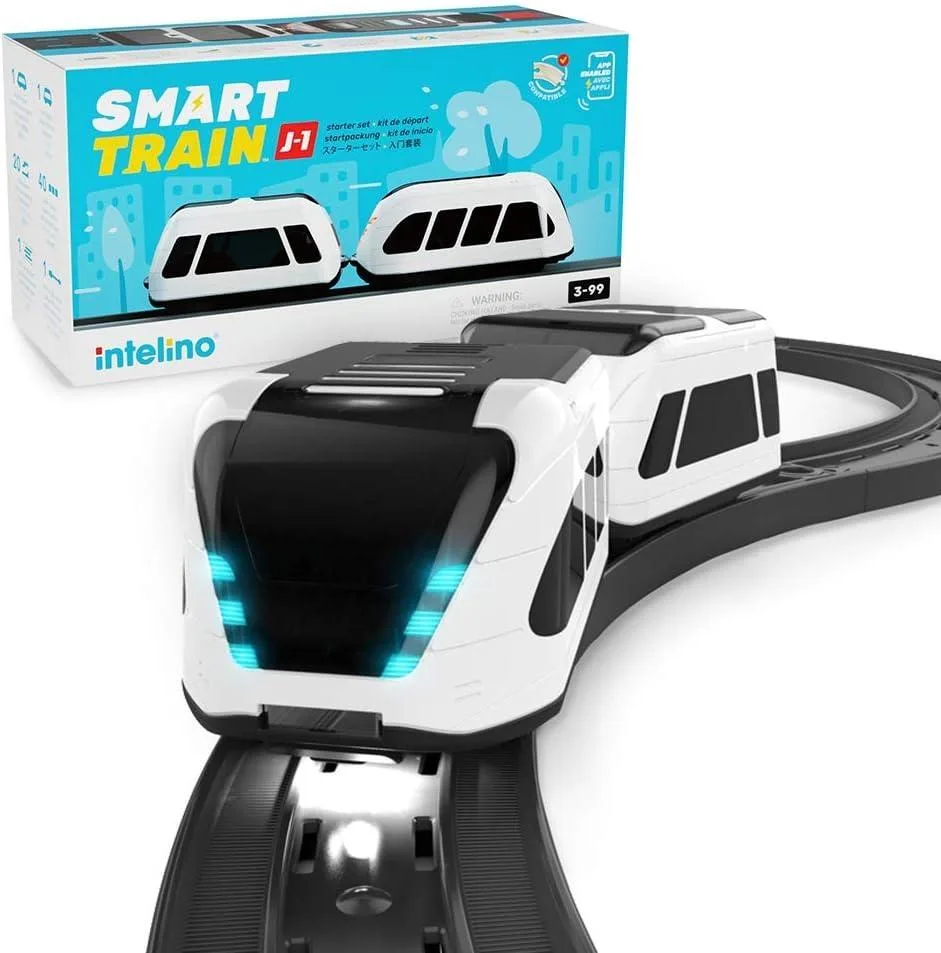 General Manufacturing General Manufacturing intelino Smart Train Starter Set Multi Color 20 tracks 40 snaps — product photo