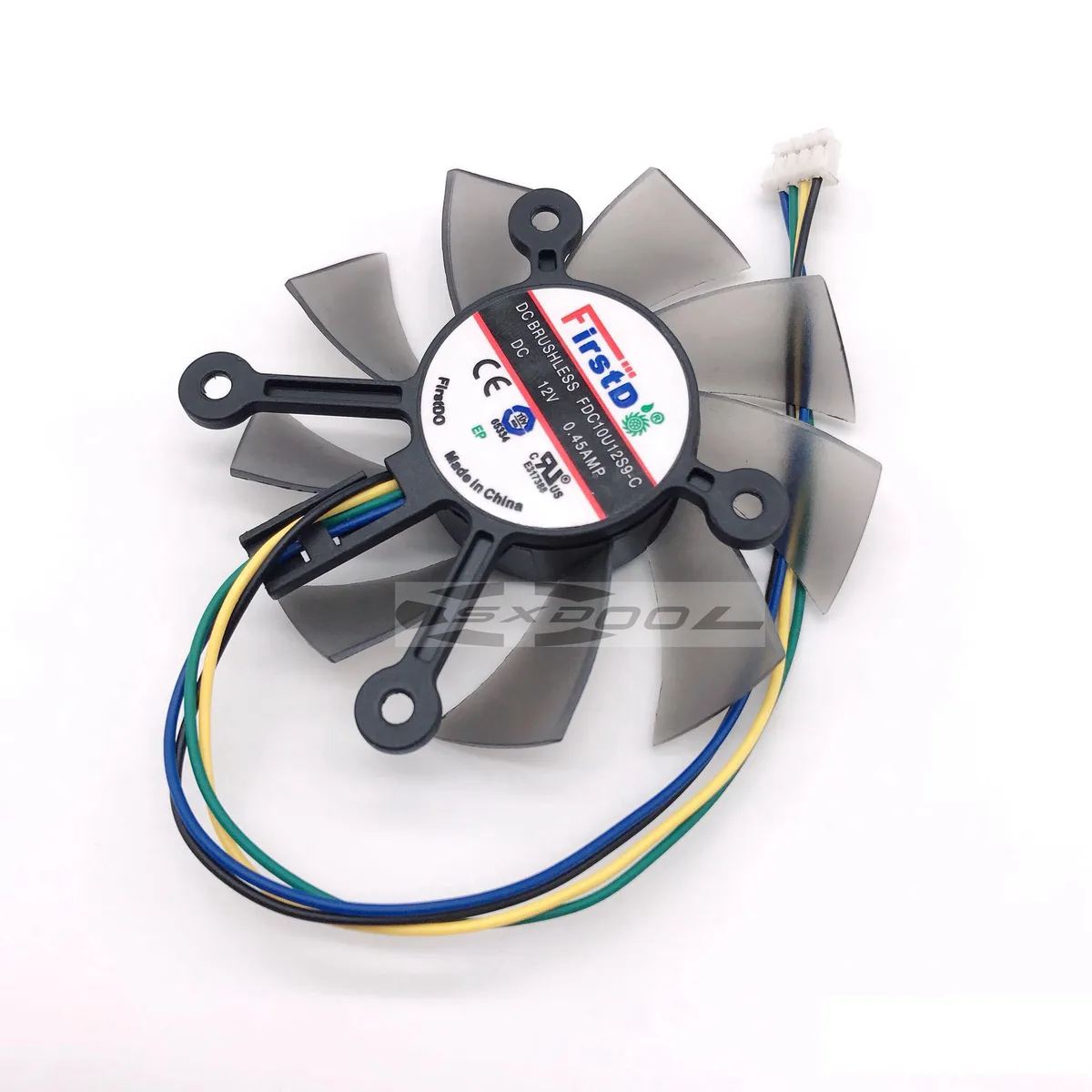SXDOOL SXDOOL FirstD FD8015U12D VGA Cooling Fan for ASUS GTX 550TI 750 460 560 6670 6850 7770 7850 — product photo
