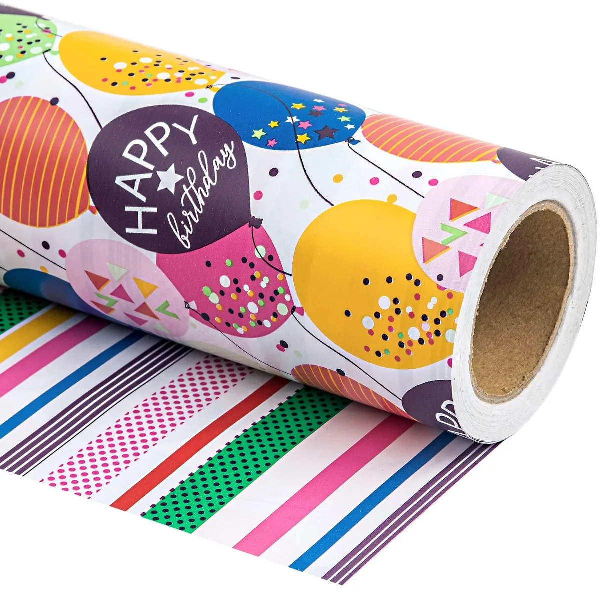  Avery BZP-17-LC-BD-QQ reversible wrapping paper 17 in x 33 ft 65 lbs card stock — product photo