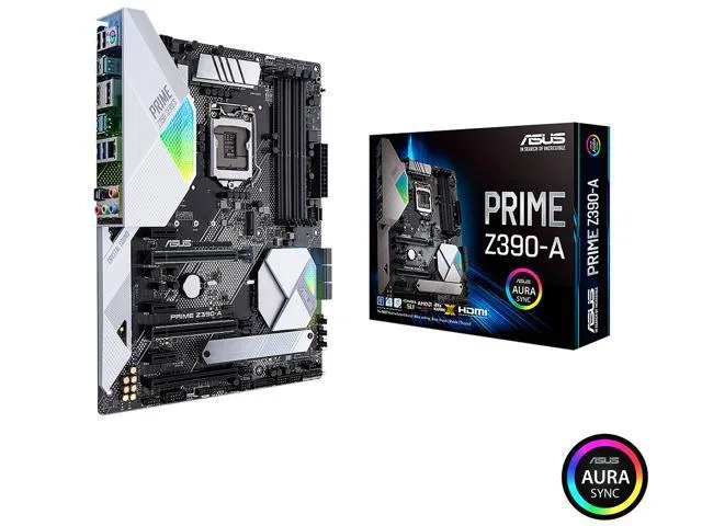 ASUS ASUS Prime Z390-A Intel motherboard LGA 1151 300 Series DDR4 4266 MHz SATA 6Gb/s ATX — product photo
