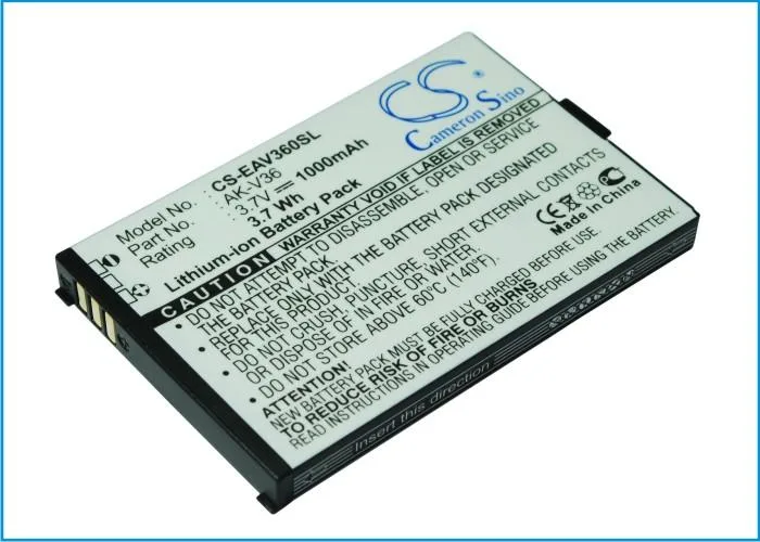 Cameron &amp; Co Cameron &amp; Co DS-CS-EAV360SL cell phone battery 1.1 Ah 3.7 V 1100 mAh — product photo
