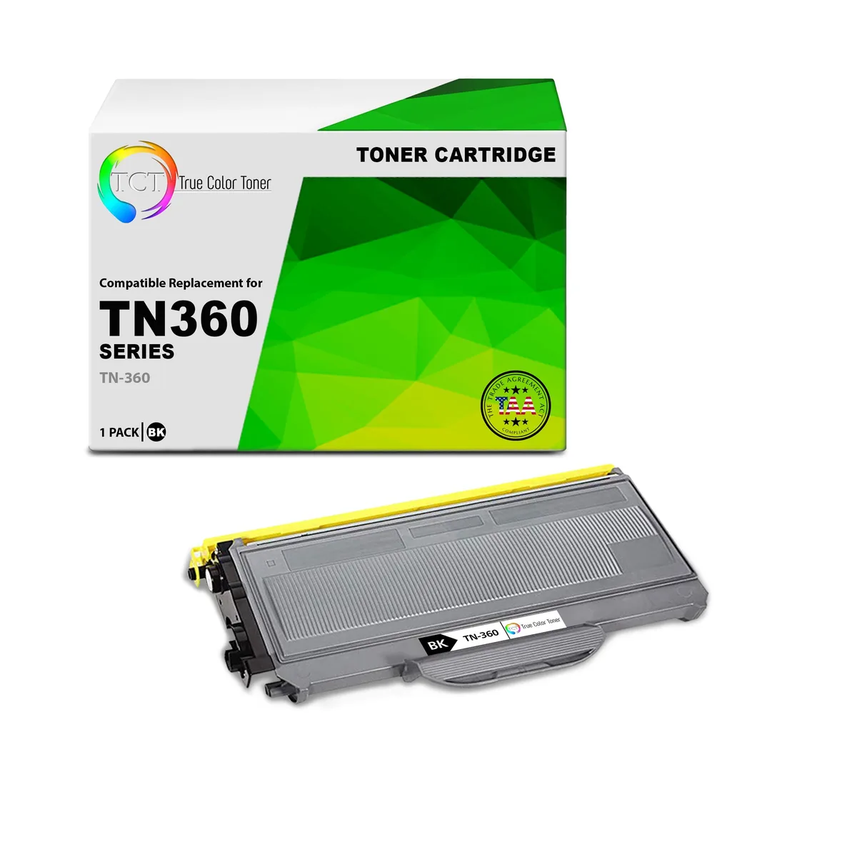 True Color Toner True Color Toner TN-360 toner cartridge black 2600 pages — product photo