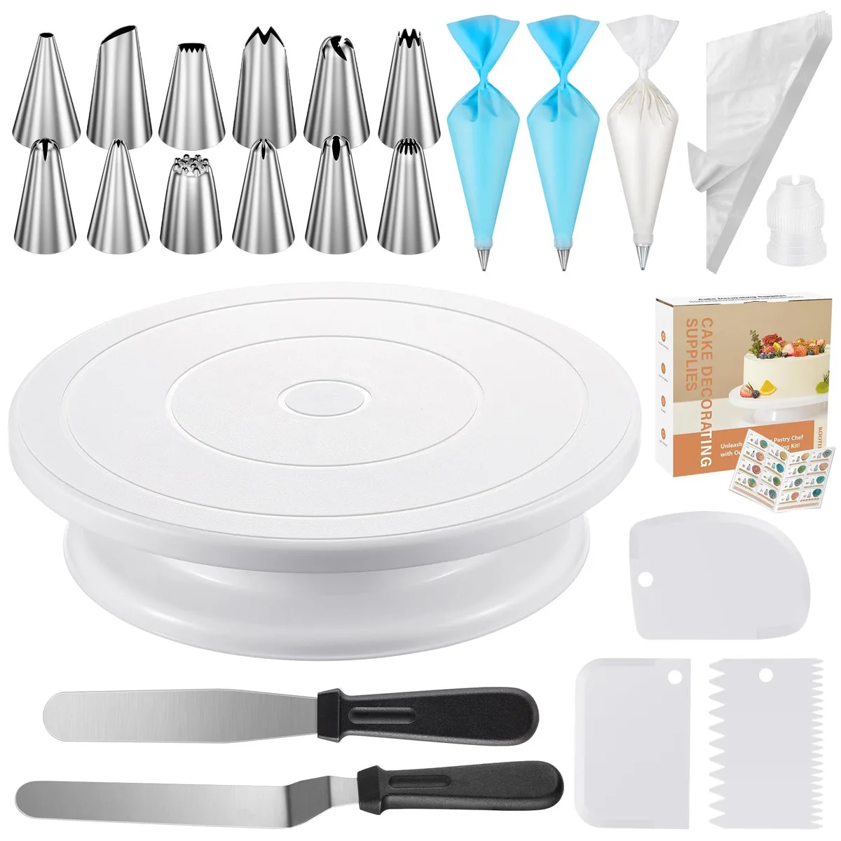  Kootek KD062 71-piece general craft cake decorating kit — product photo