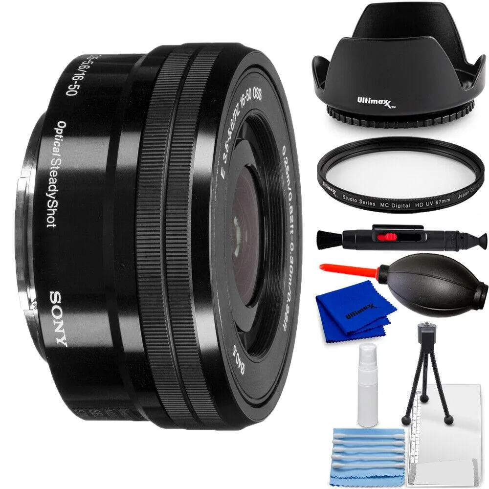 Sony Sony E PZ 16-50mm f/3.5-5.6 OSS Lens + Pouch Kit — product photo
