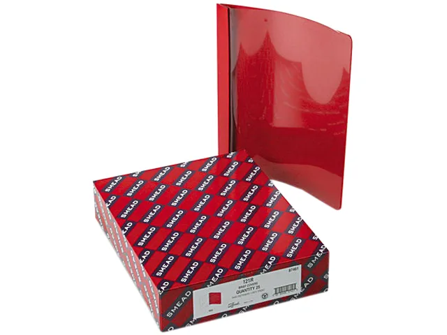 Smead Smead 87461 poly report cover 1/2 inch capacity 25 per box — product photo
