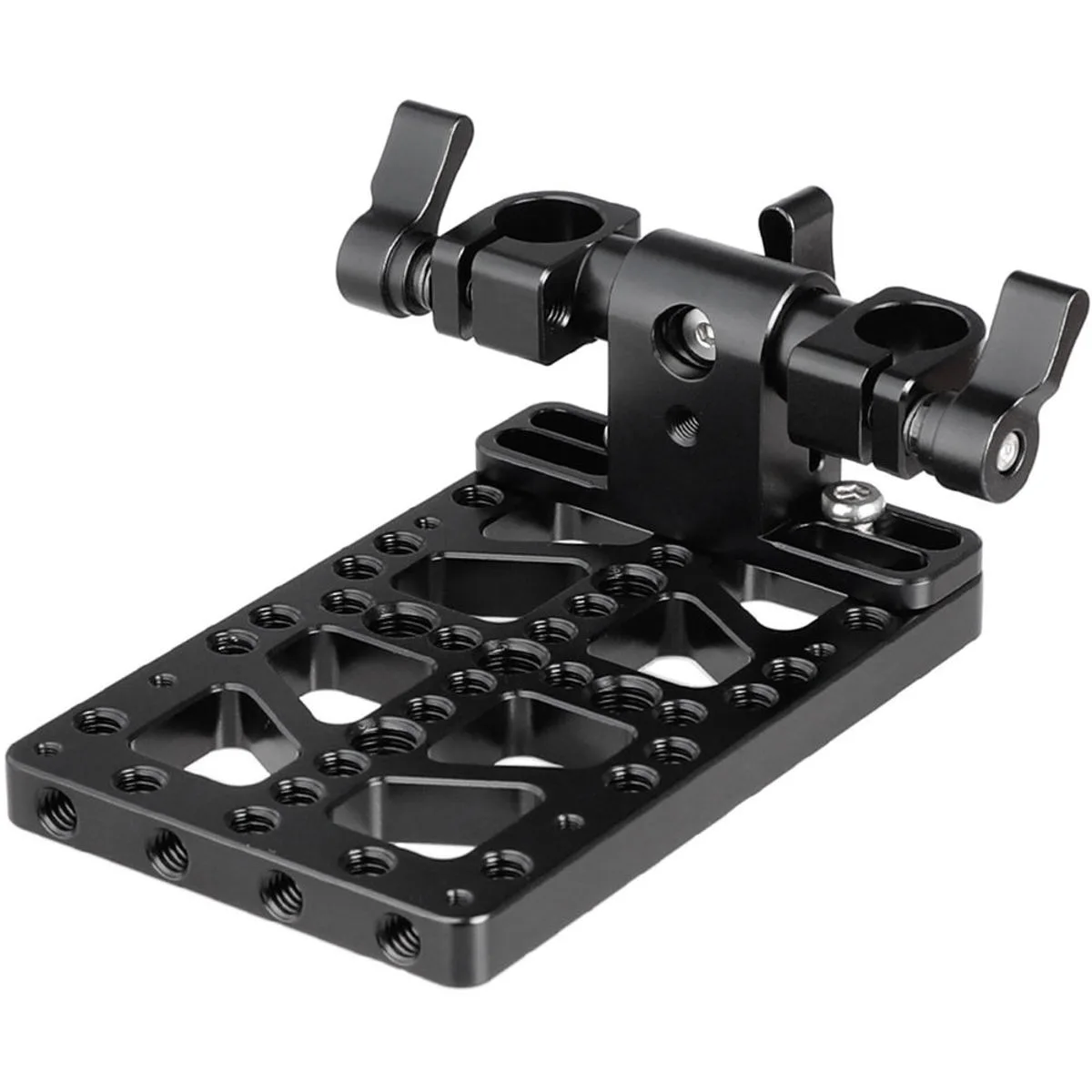 Camvate Camvate Battery Backboard Cheese Plate 360° Swivel 15mm Rod Clamp Anton Bauer Gold Mount — product photo