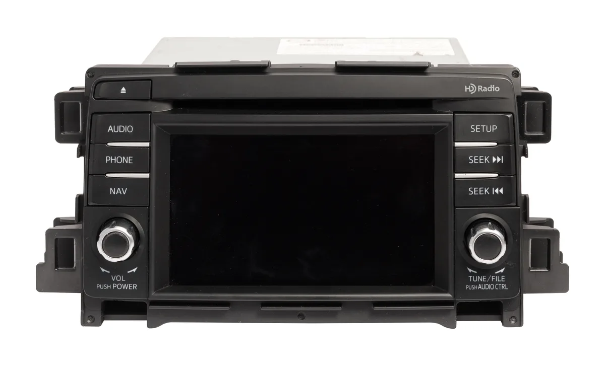 1 Factory Radio 1 Factory Radio KJ0166DV0C AM FM CD Navigation Receiver for 2013-2014 Mazda CX-5 — product photo