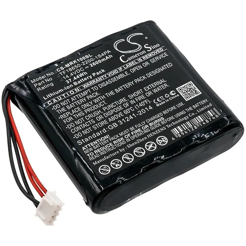 Rectangular replacement battery for Marshall Kilburn speaker