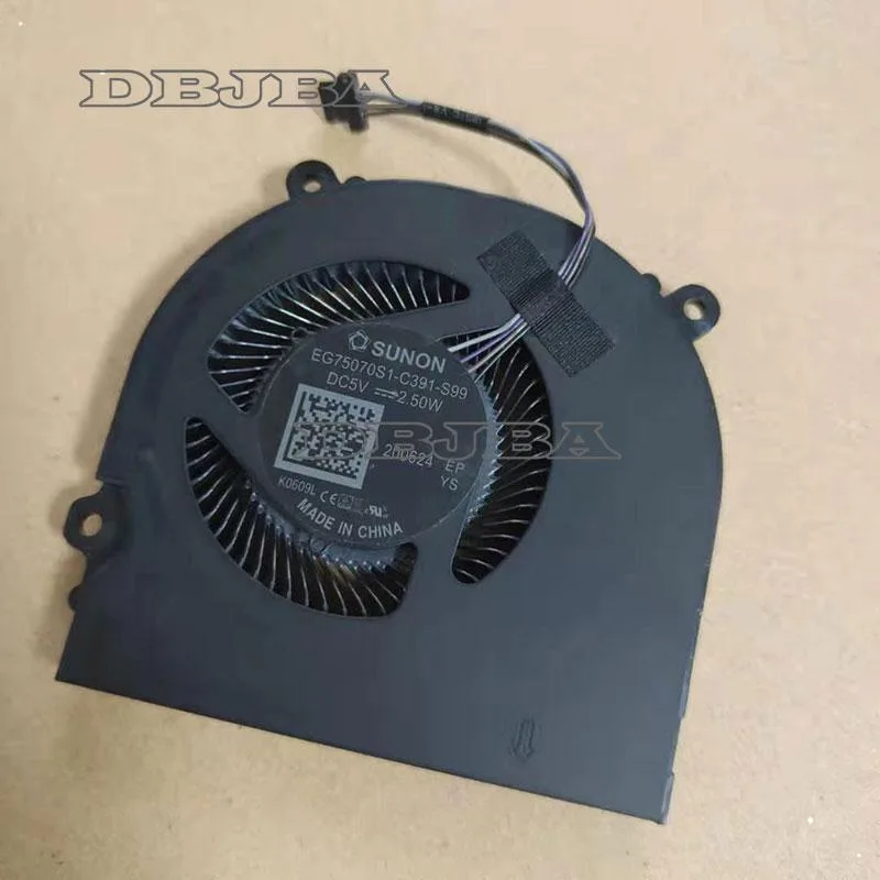DBTLAP DBTLAP Laptop Cooling Fan EG75070S1-C391-S99 DC5V 2.50W 4pin — product photo