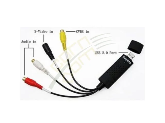 Corn Electronics Corn Electronics RCA Cable 4 Connector USB 2.0 Capture Adapter — product photo