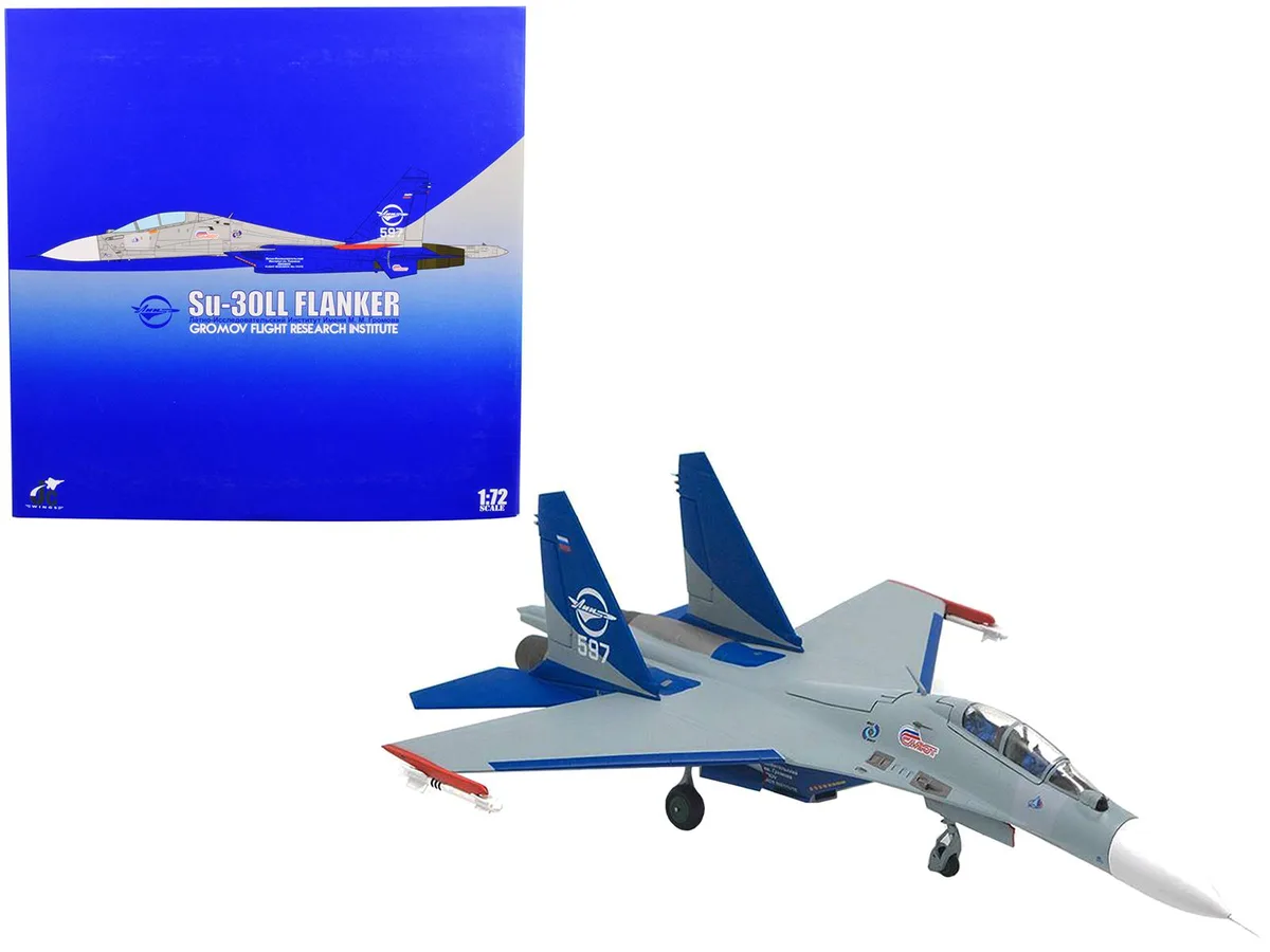 JC Wings JC Wings Sukhoi Su-30LL Flanker-C Gromov Flight Research Institute 1997 1/72 Diecast — product photo