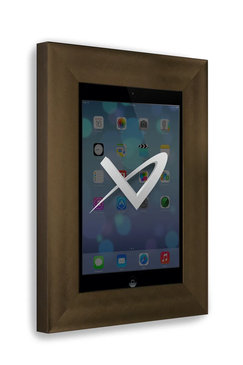 Vidabox Vidabox VidaMount iPad Mini On Wall Metal Frame Florentine Bronze — product photo