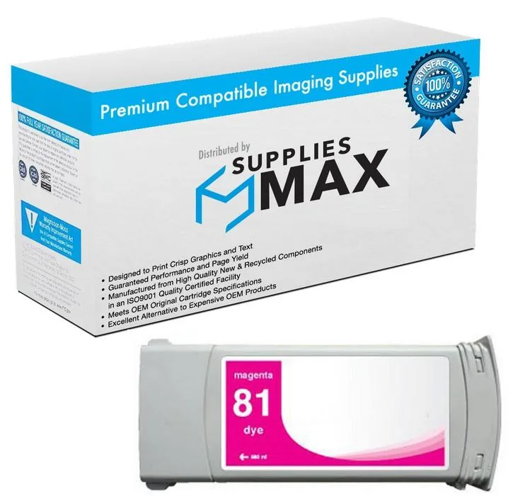 SuppliesMax SuppliesMax C4932A Magenta 680 ML Inkjet Cartridge — product photo