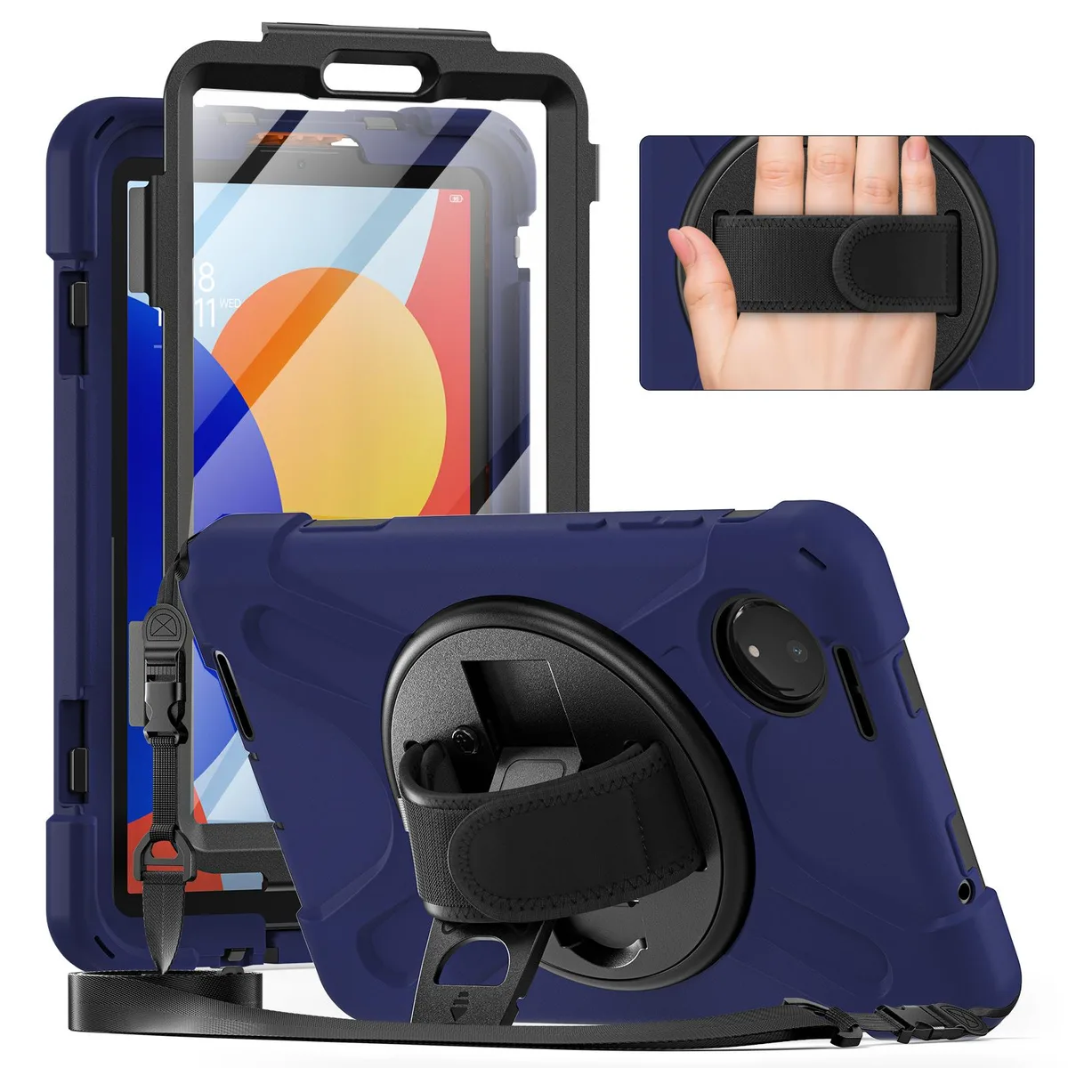 BONAEVER BONAEVER Case for Xiaomi Redmi Pad SE 8.7 inch 2024 Navy Blue — product photo