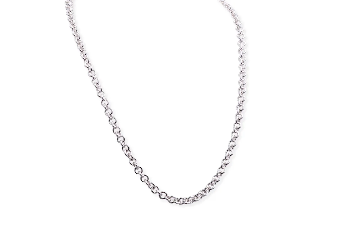 PANDORA PANDORA Thick Cable Chain Necklace 45 cm adjustable to 42 cm and 38 cm — product photo