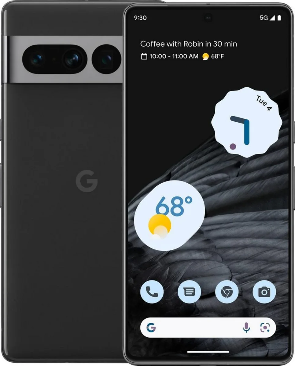 Google Google Pixel 7 Pro Unlocked Obsidian 128 GB — product photo