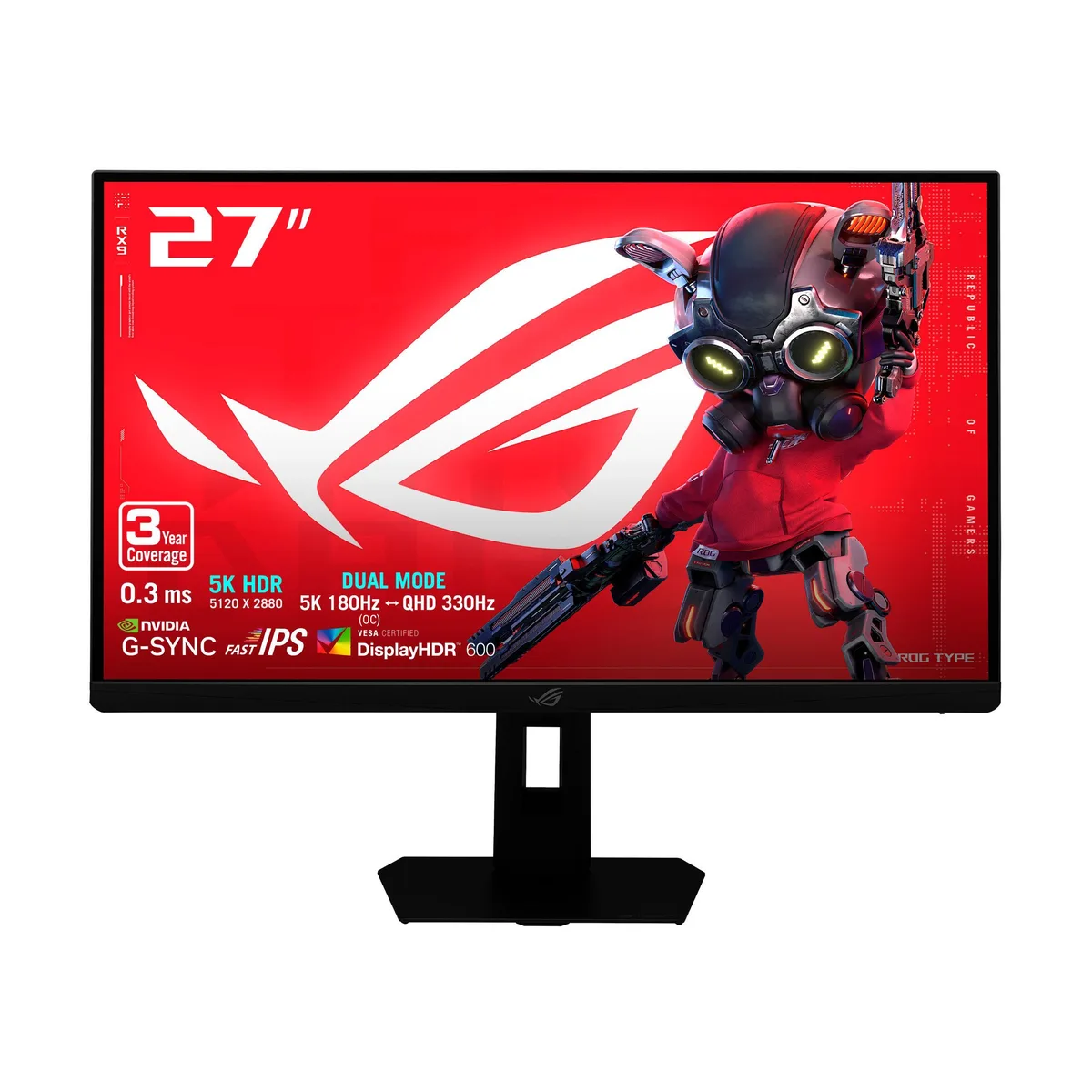 ASUS ASUS ROG Strix XG27JCG 27" 5K 180Hz gaming monitor — product photo