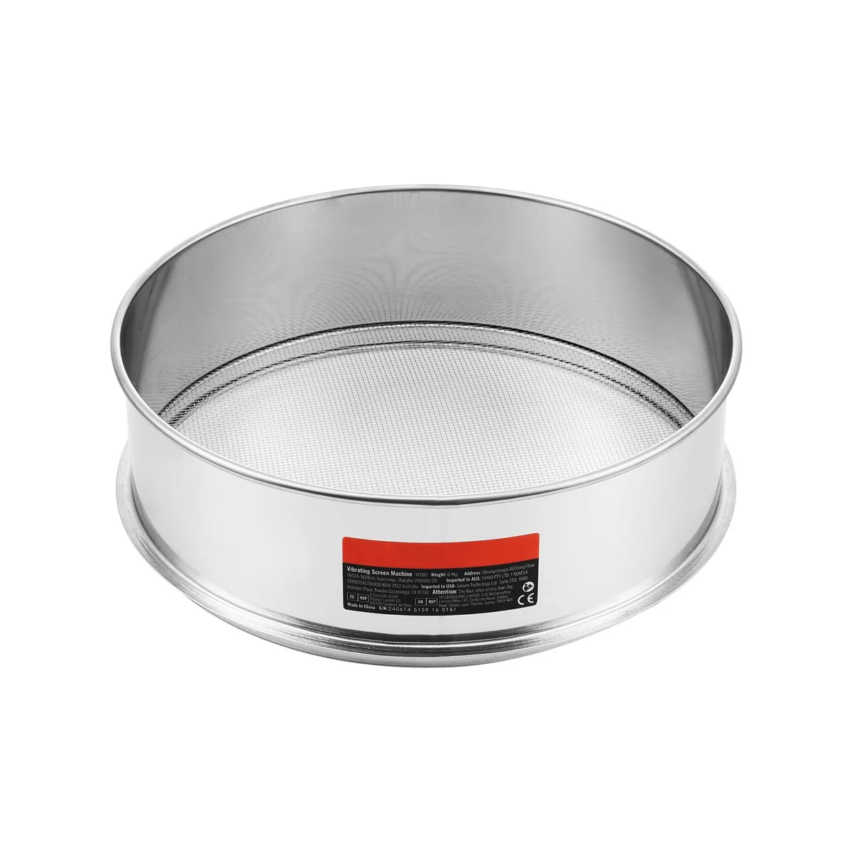 VEVOR VEVOR Flour Sifter 10 Mesh 12.6" SUS304 Stainless Steel — product photo