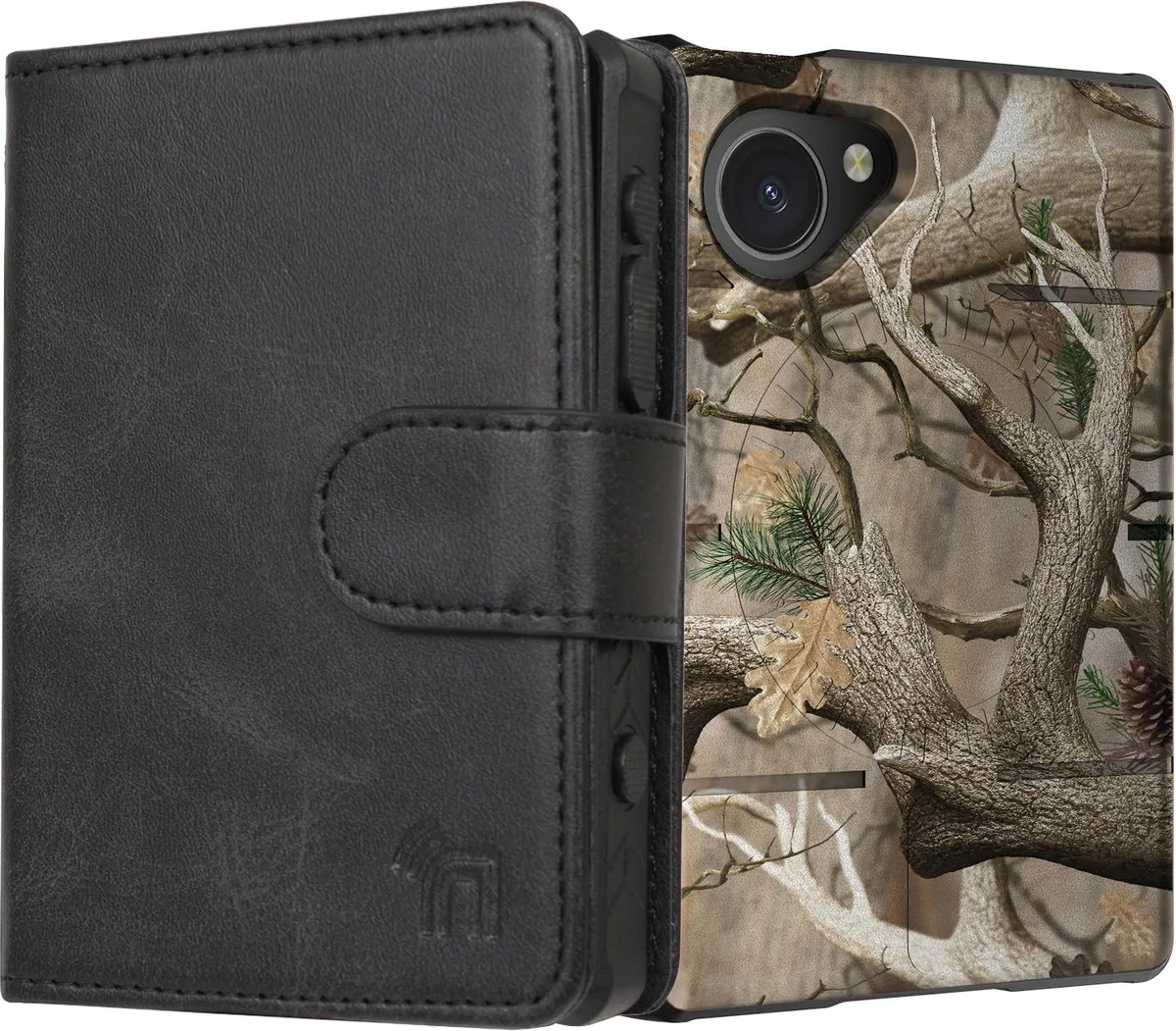 Nakedcellphone Nakedcellphone Case and Wallet Combo for Light Phone III – Camo — product photo