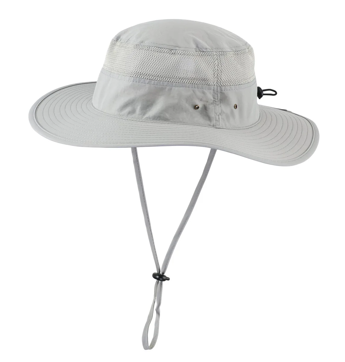  HP0276-GRY Sun Hat UPF50+ 9.5cm Brim Black Unisex — product photo