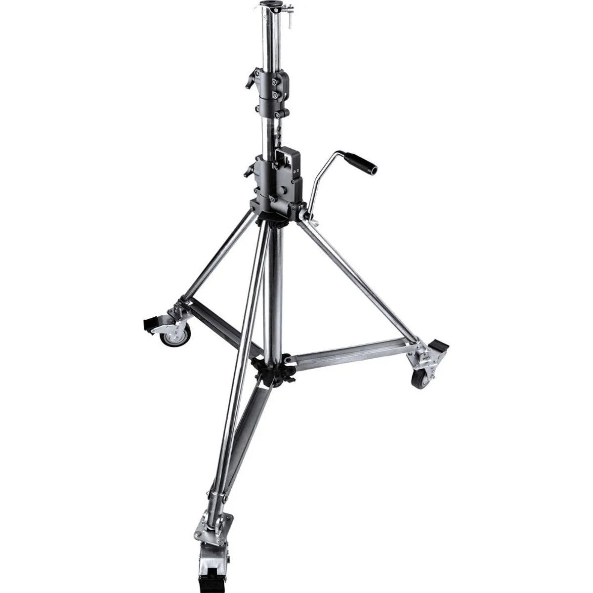 Kupo Kupo Heavy Duty Wind-Up Low Base Steel Stand 8.8ft Chrome — product photo