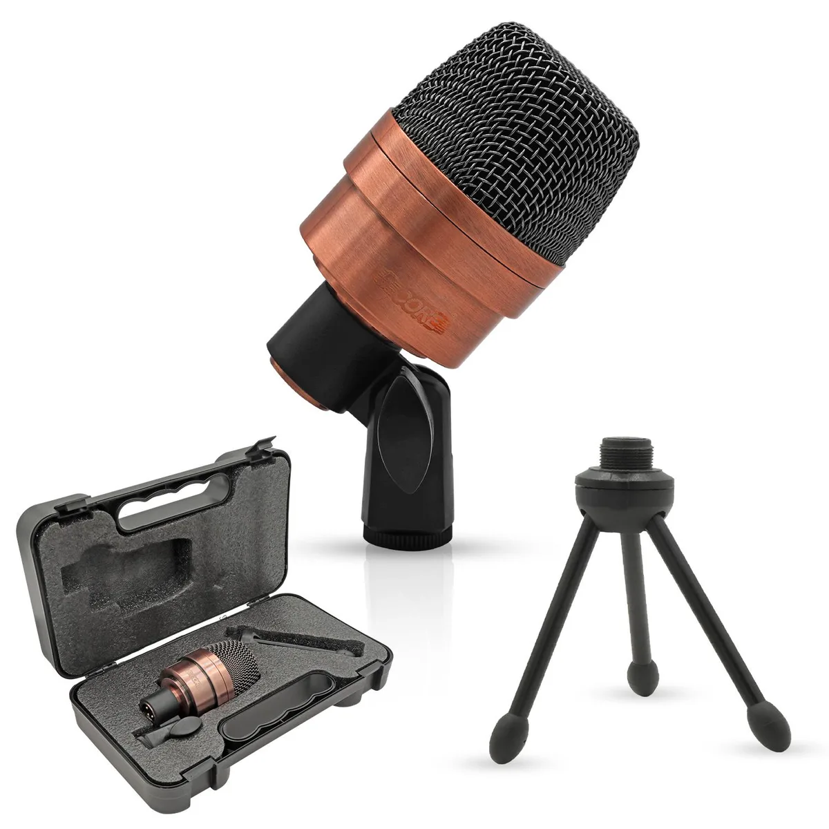 5 Core 5 Core TOM XP COPPEREX Cardioid Dynamic Drum Microphone Copper Finish — product photo