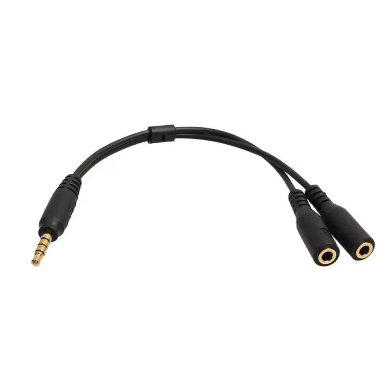 Hetai Tech Hetai Tech 3.5mm Audio Splitter Cable 1 Male to 2 Female 20cm — product photo