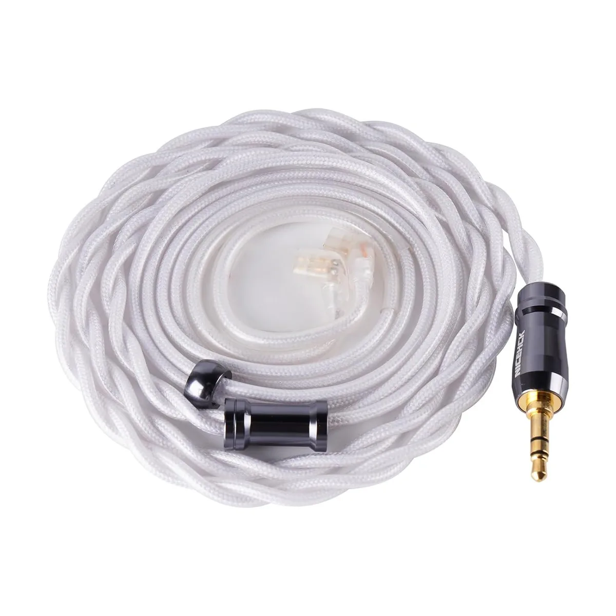 LORDWORLD LORDWORLD SnowWings 3.5mm QDC 7N OCC IEM Upgrade Cable — product photo