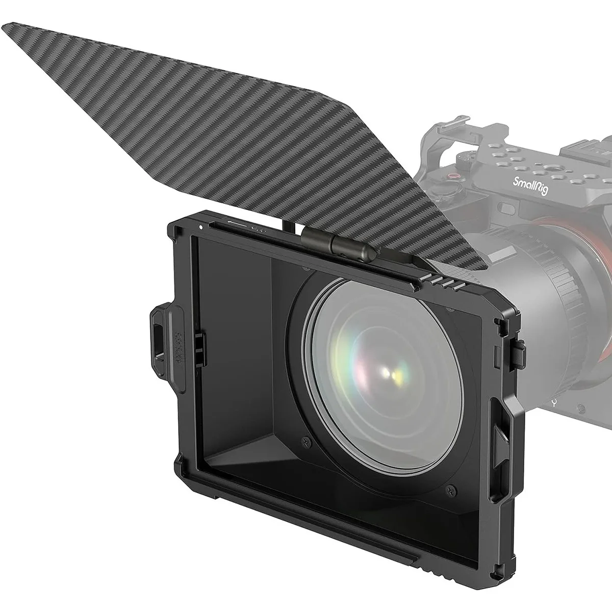 SmallRig Mini Matte Box Lite 3575 carbon fibre matte box with filter tray and adapter rings
