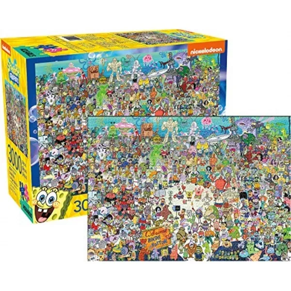 Aquarius Aquarius SpongeBob SquarePants 3000pc puzzle — product photo