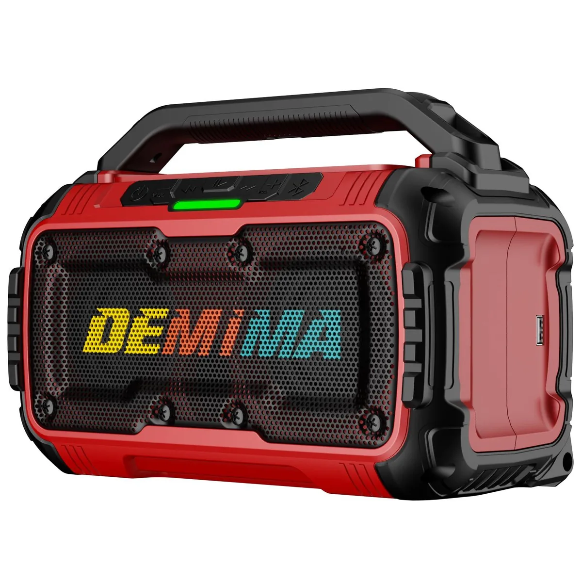 DEMIMA YX-01 80W Bluetooth 5.0 Portable Speaker for Milwaukee M18 18V Batteries — product photo