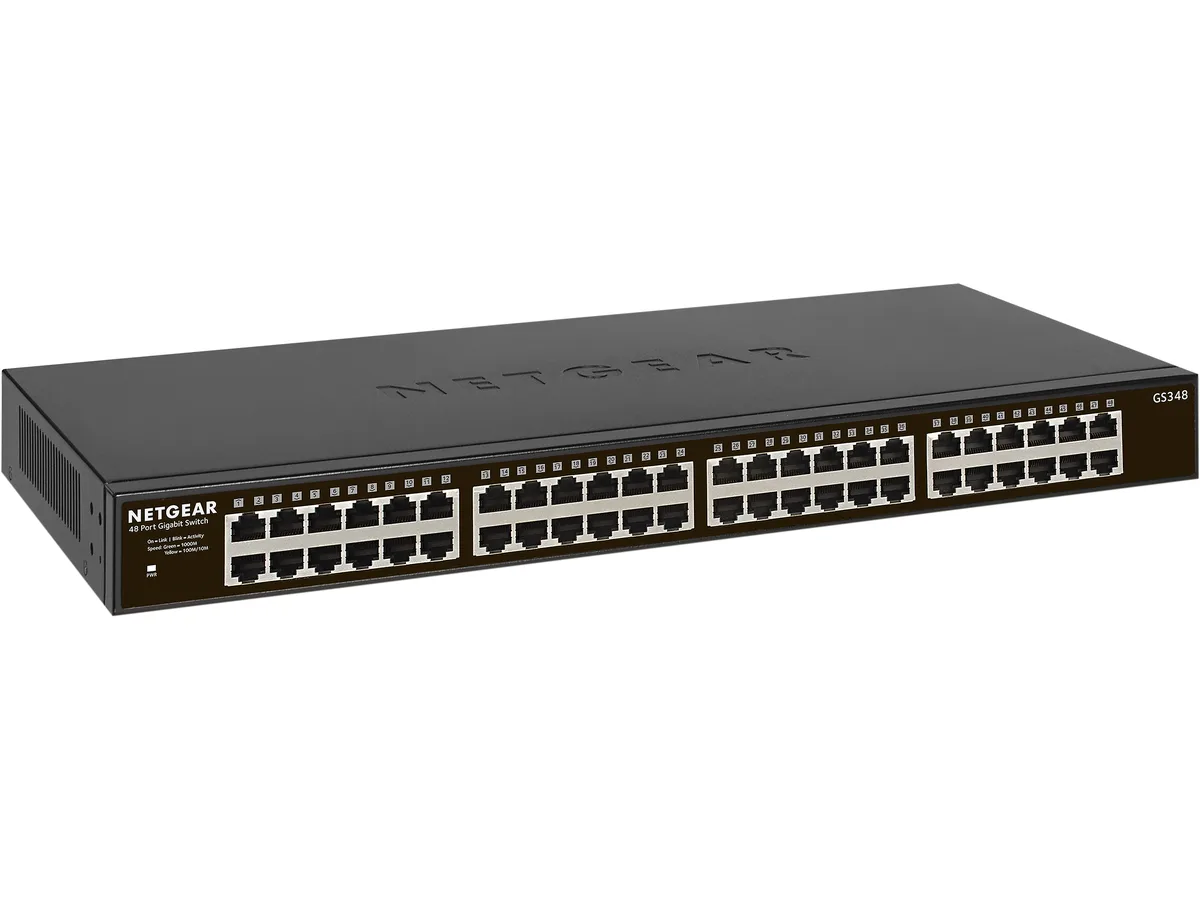 Netgear Inc. Netgear Inc. GS348-100NAS 48-port network switch — product photo