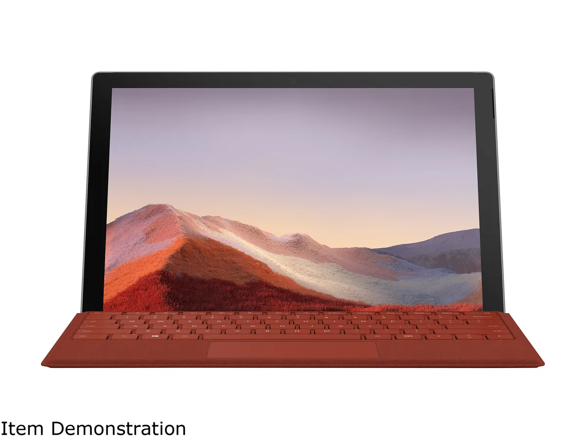 Microsoft Microsoft Surface Pro 7 PUV-00001 2-in-1 laptop Intel Core i5-1035G4 8 GB 256 GB Platinum — product photo