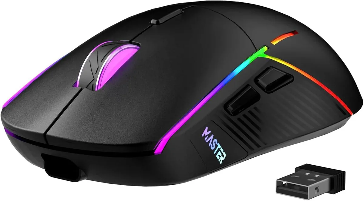 ASUS Master01 FFJ Gaming Mouse Black 24000 DPI 16 Buttons 75h Battery Bluetooth 5.3 — product photo