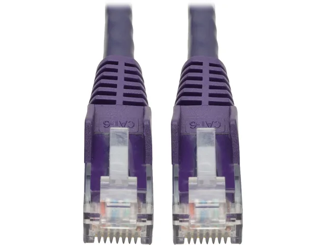 Tripp Lite Tripp Lite N201-020-PU network ethernet cable Cat 6 20 ft Purple — product photo