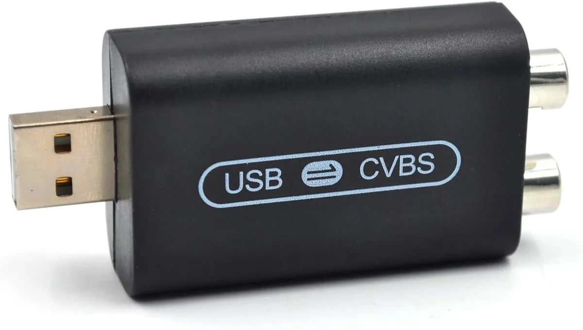 Boxwave Boxwave USB to CVBS Video Adapter for Car Radio Video Output Support — product photo
