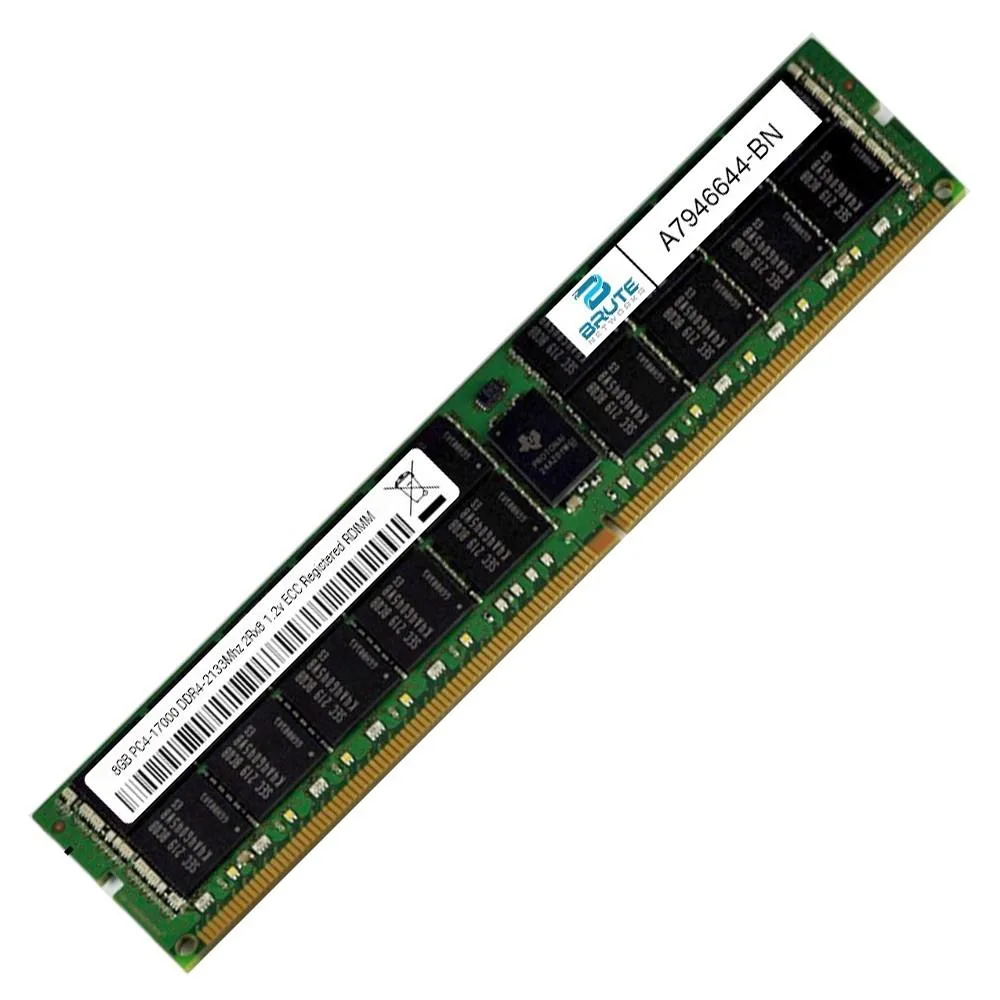 Brute Networks Brute Networks 8GB DDR4-2133 ECC Registered RDIMM 2Rx8 CL15 1.2V Dell A7946644 — product photo