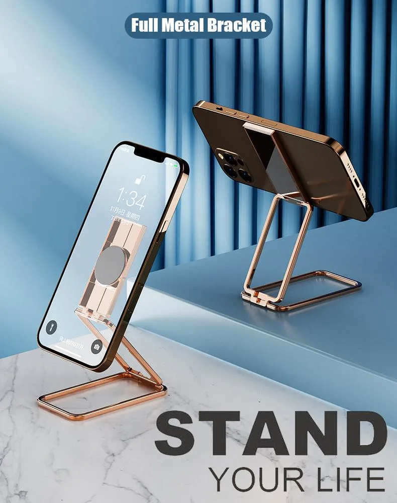 Pezin &amp; Hulin Pezin &amp; Hulin Foldable Adjustable Phone Ring Holder Rose Gold — product photo