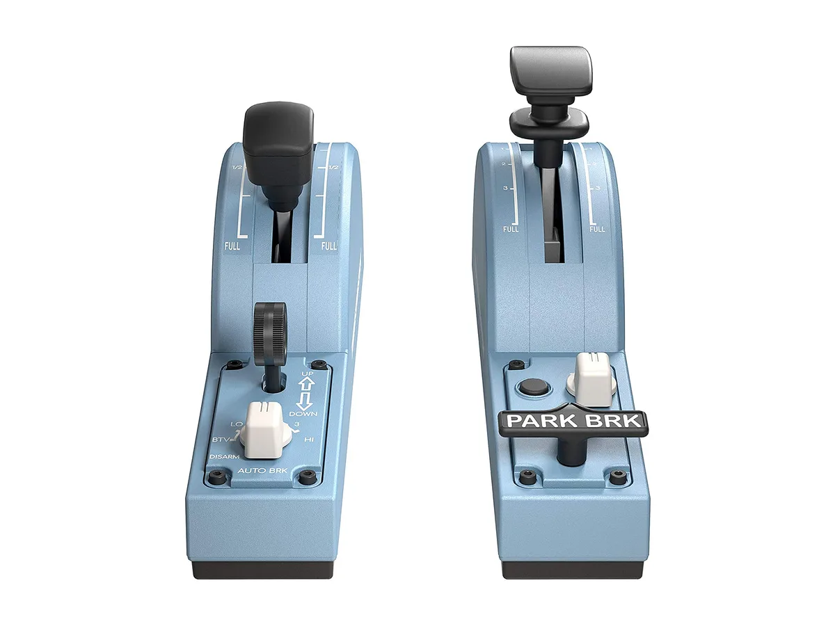 Thrustmaster Thrustmaster TCA Quadrant Add On Airbus Edition 2960853 flight simulator — product photo