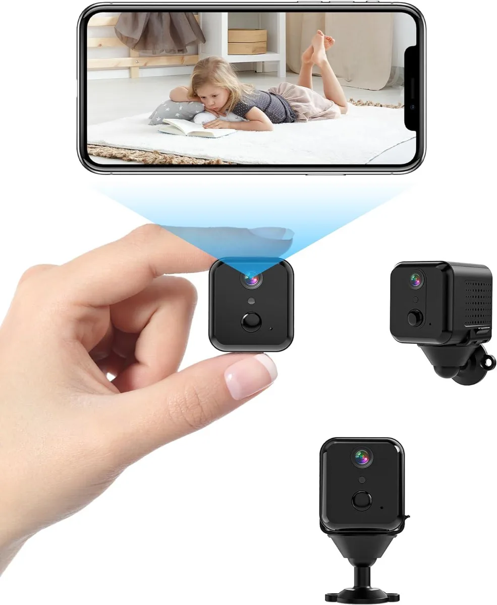 OmniTrade OmniTrade Wireless Spy Camera 4K HD 120-Day Standby AI Motion Detection — product photo