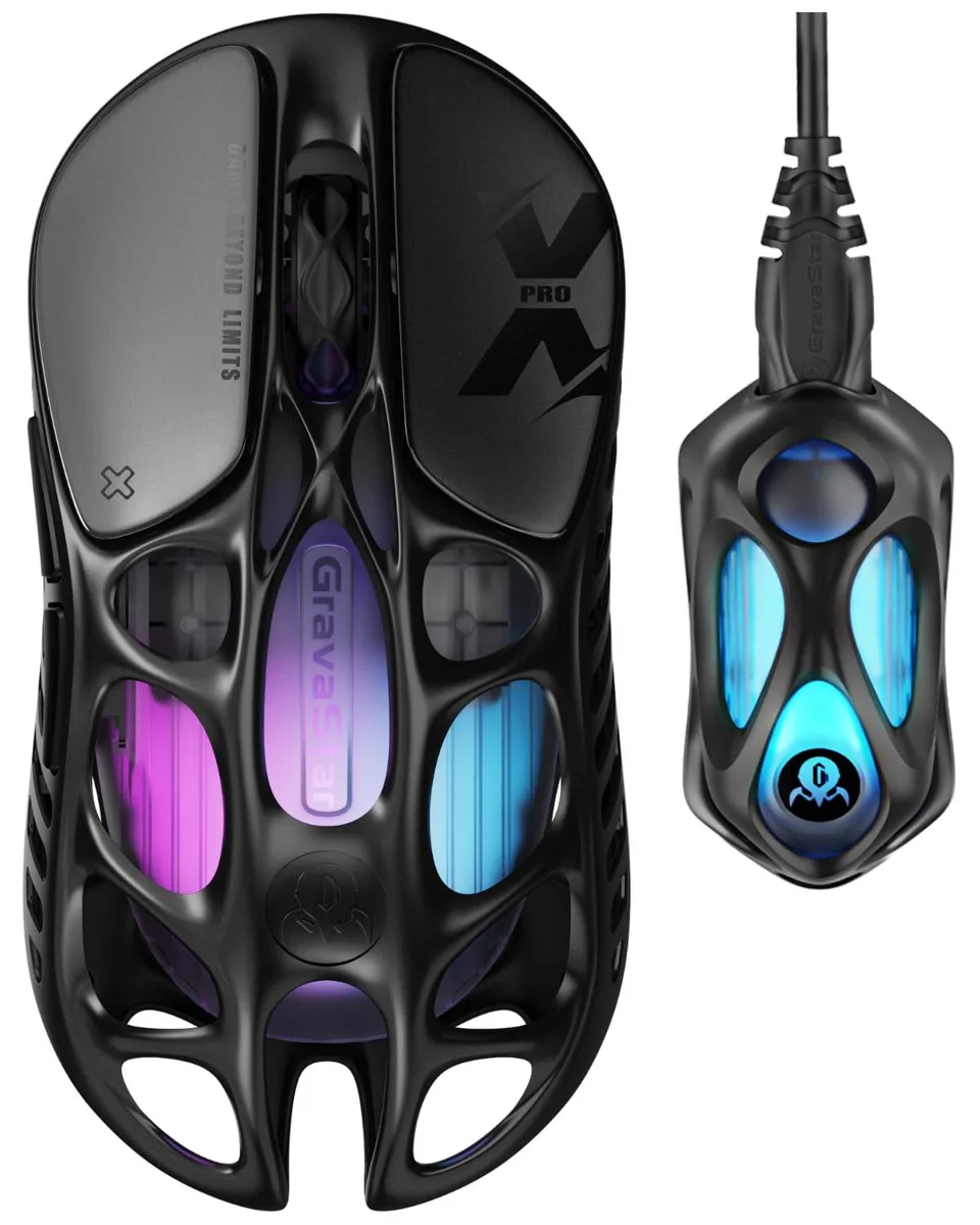 Vszerda Vszerda Mercury X Pro 32000 DPI PAW 3950 8000Hz 49g gaming mouse — product photo