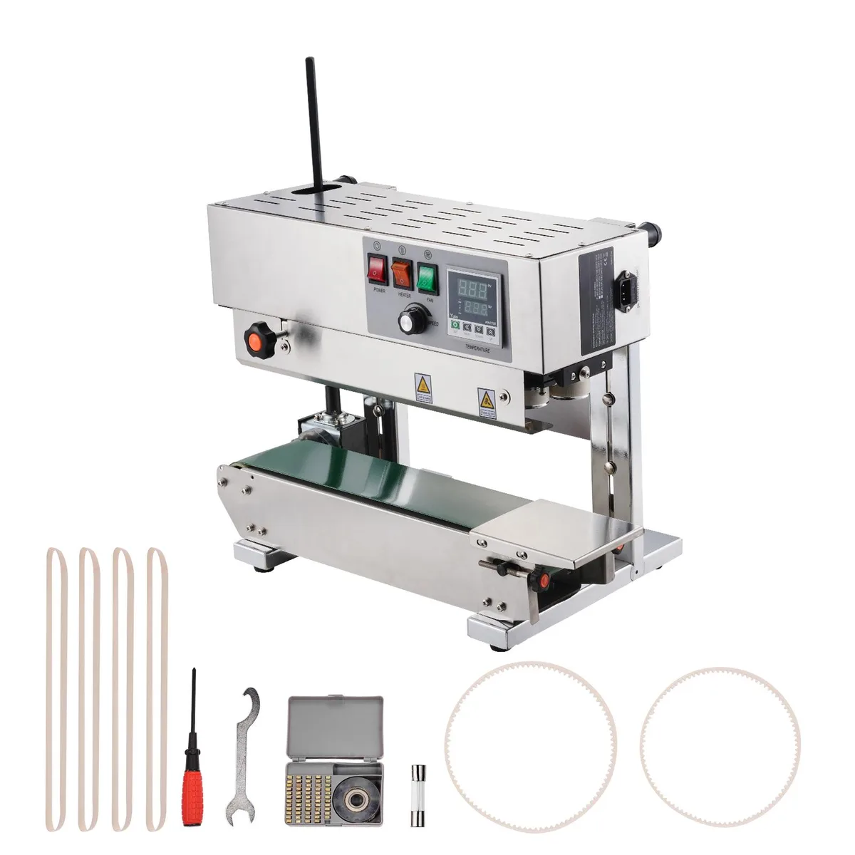 VEVOR VEVOR Continuous Band Sealer 600W Vertical 0.24-0.47 in Seal Width — product photo