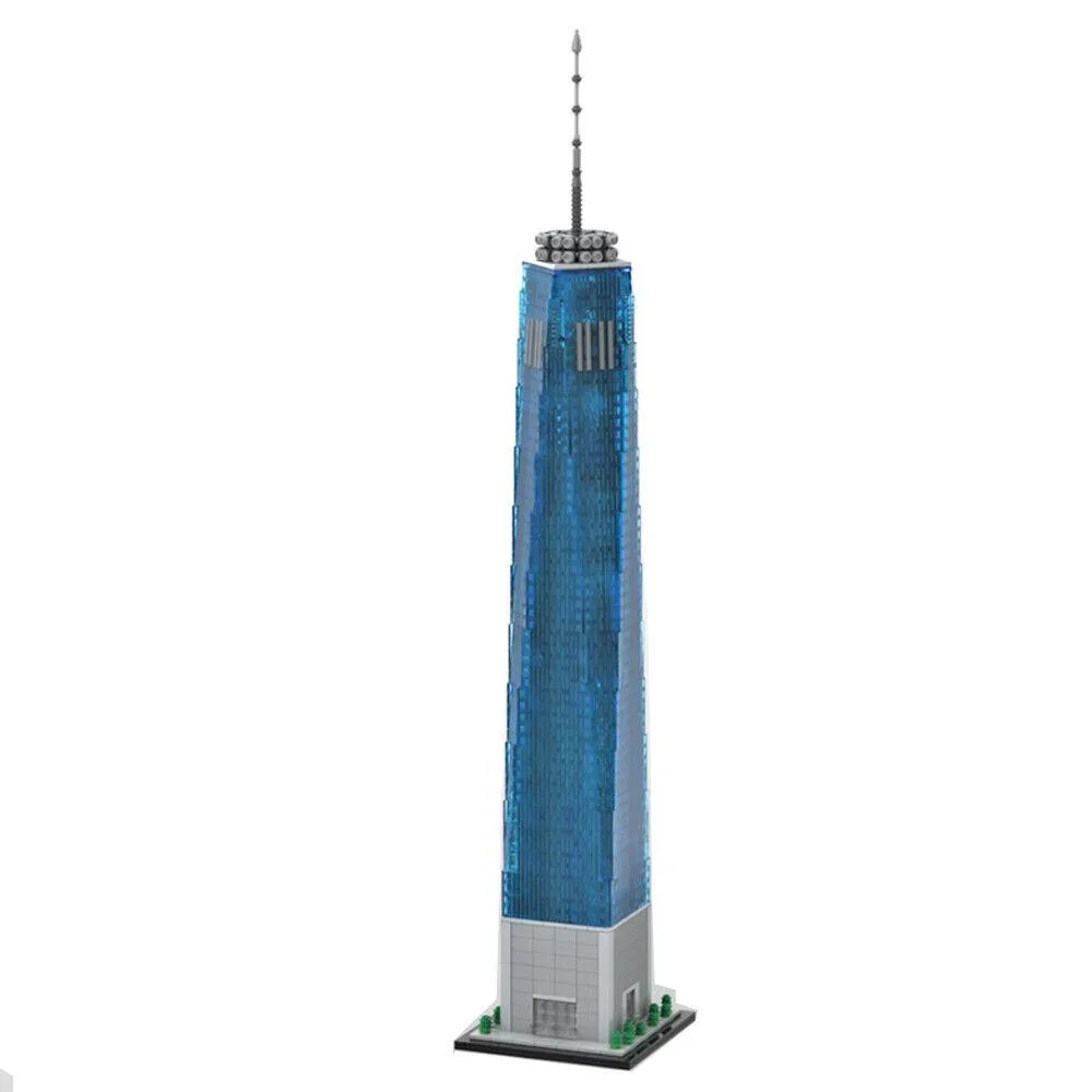 ZITIANYOUBUILD ZITIANYOUBUILD MOC-159549 One World Trade Center 1:800 Scale 3153 Parts Educational Building Set — product photo