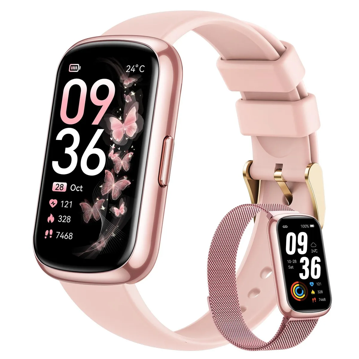  HTC Smart Watch 1.04" Black 128 MB Bluetooth 5.0 — product photo
