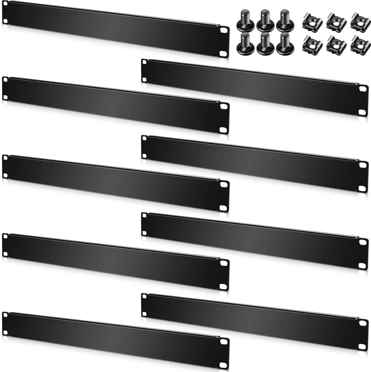 TAURKENAM TAURKENAM 1U Blank Panel 19 Inch Server Rack 20 Pcs — product photo