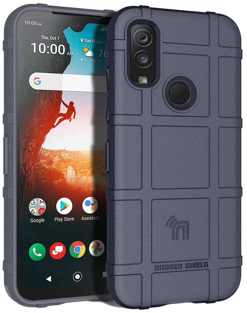 Nakedcellphone Nakedcellphone Special Ops Rugged Shield Tactical Case Navy for Kyocera DuraSport 5G UW C6930 — product photo