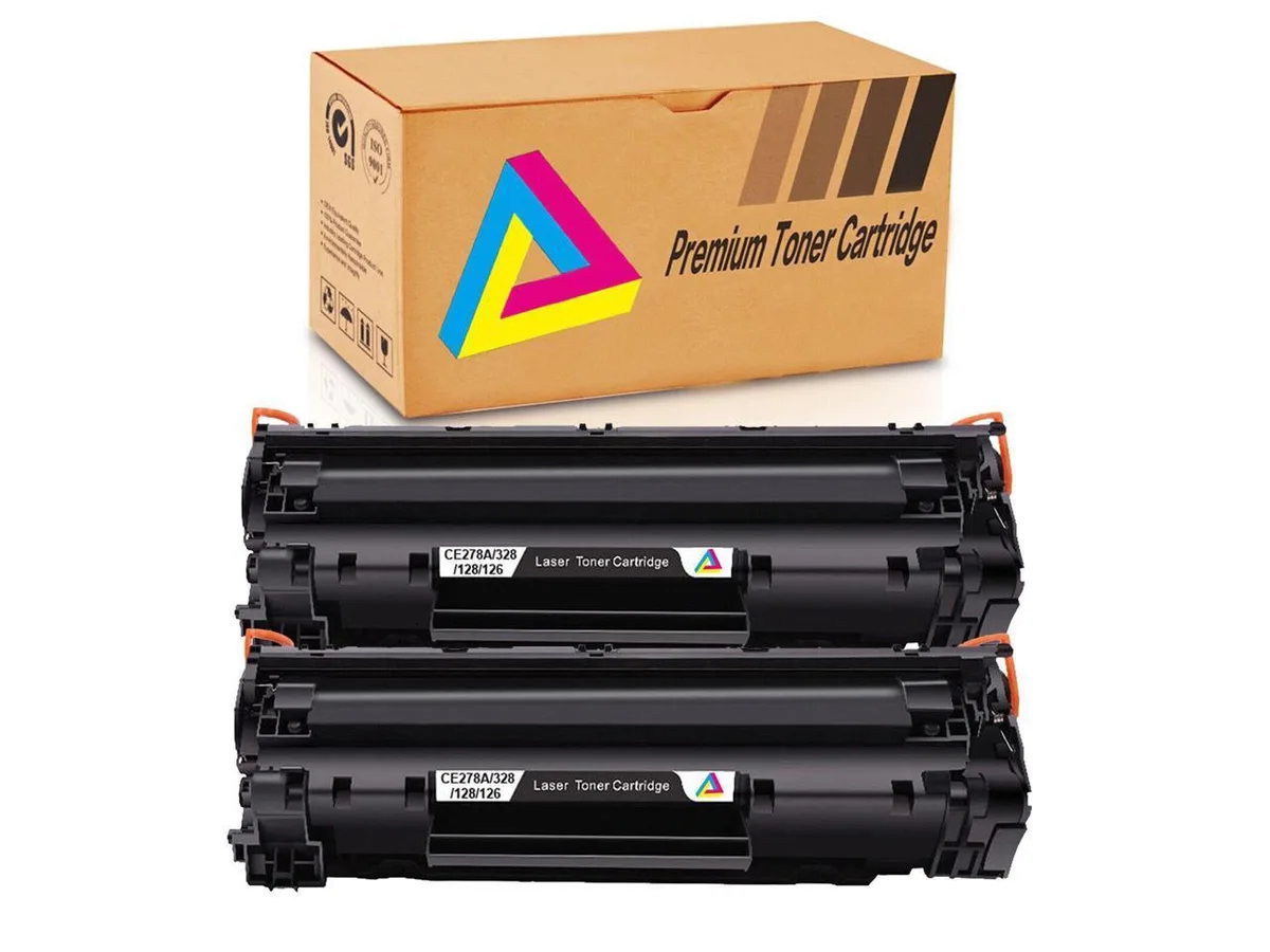 V4ink V4ink CRG-128 Black Toner Cartridge 2-Pack — product photo