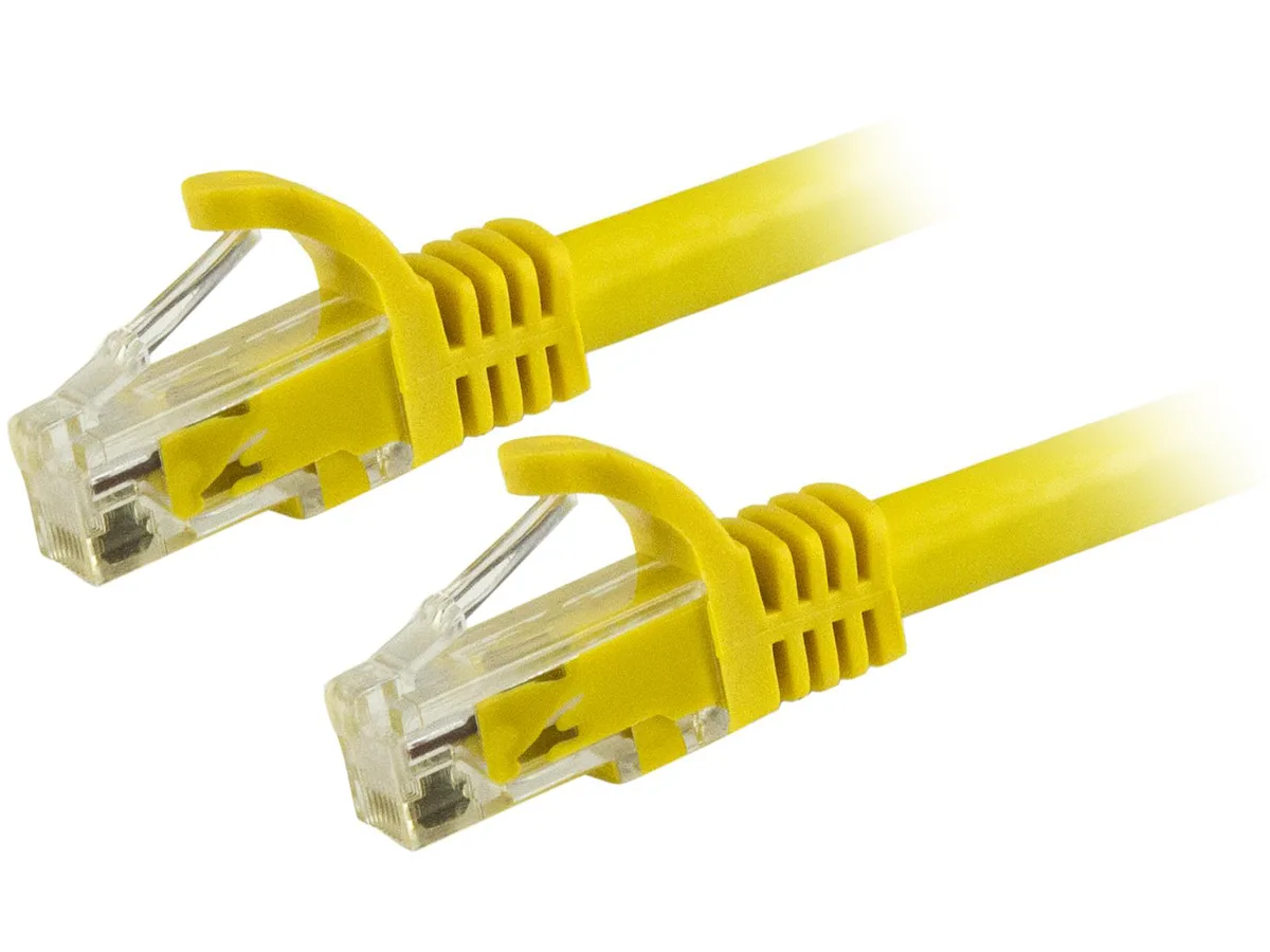 STARTECH STARTECH N6PATCH30YL network ethernet cable 30 ft yellow Cat6 — product photo